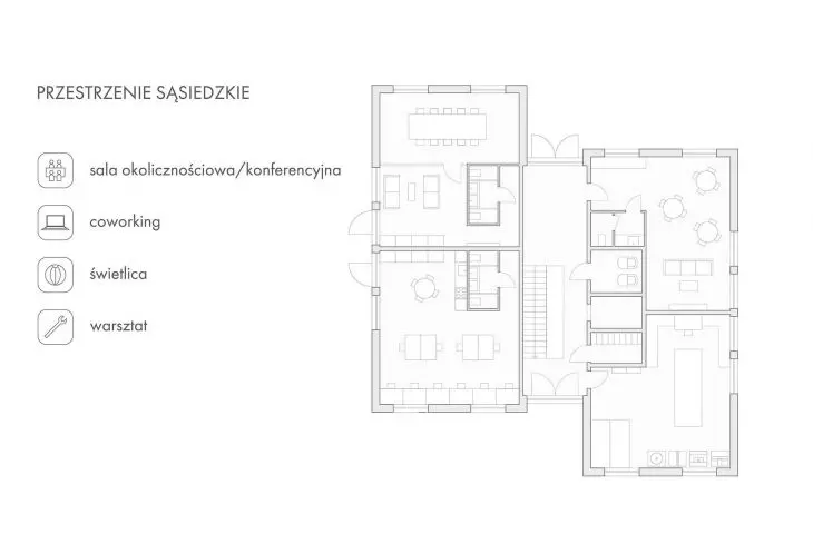 projekt studencki osiedla wielorodzinnego Anny Cukrowskiej z Wydziału Architektury Politechniki Warszawskiej