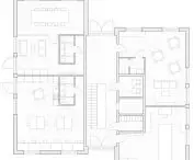 A student project of a multi-family housing estate by Anna Cukrowska from the Faculty of Architecture at the Warsaw University of Technology.