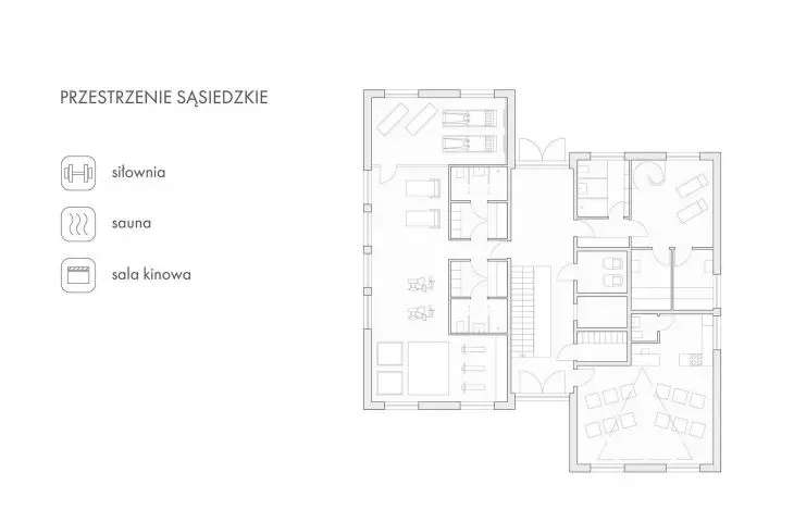 A student project of a multi-family housing estate by Anna Cukrowska from the Faculty of Architecture at the Warsaw University of Technology.