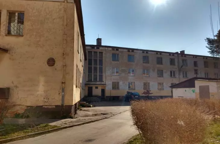 Former building of the State Music School and Starachowice District Office before reconstruction