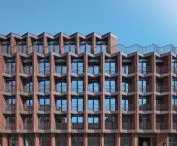 Investment clinker tile Apartmenty Bernardyńska, Wroclaw, design: Maćków Pracownia Projektowa, investor: Toscom Development, photo: Maciej Lulko Photography of Architecture