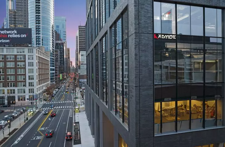 LF17 Obsidian shadow 2222 Market Street, Philadelphia, USA, projekt: Gensler