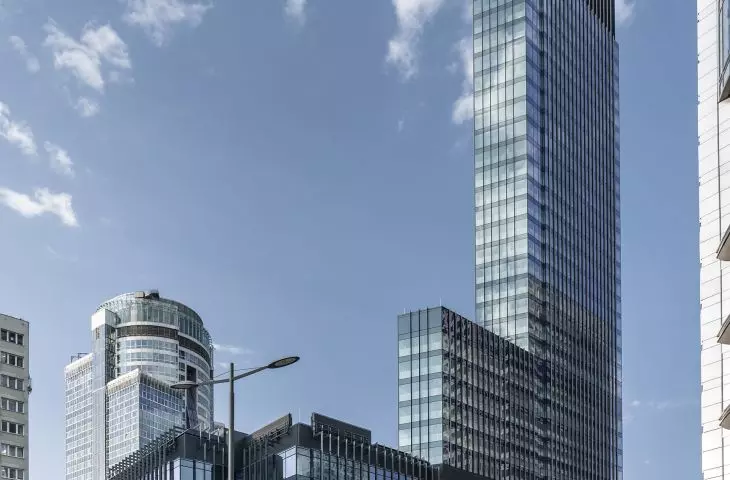 SKYSAWA, Warsaw, designed by Projekt Polsko Belgijska Pracownia Architektury