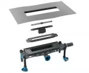 Korpus DallFlex Plan 2.0 z mechanicznym suchym syfonem, fot. Dallmer