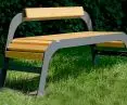 Trento park bench