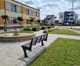 Seine park bench 