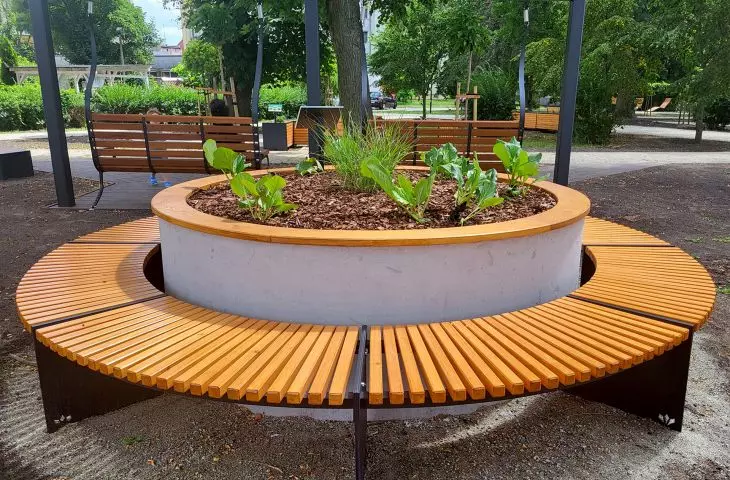  Siena arch bench 