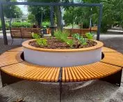  Siena arch bench 