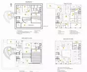 Library floor plans