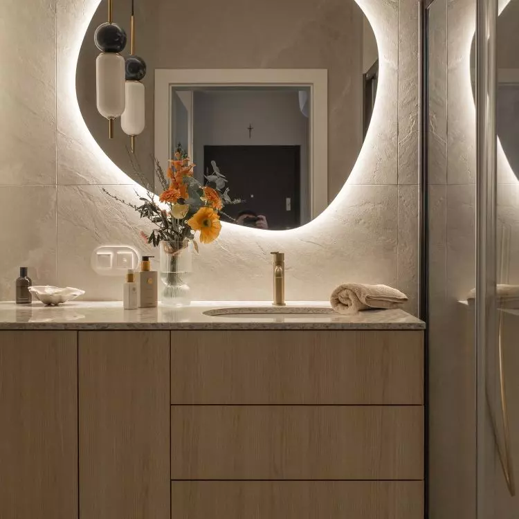 The apartment of architect Kamil Paszek