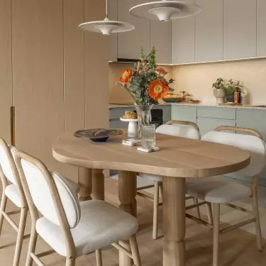 The apartment of architect Kamil Paszek