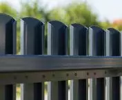 Front fence - rail fence