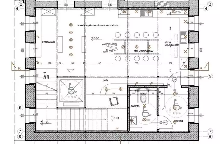 student project by Zuzanna Polak and Kamila Ostaszewska from the Architecture Department of the Bialystok University of Technology.
