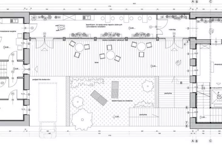 student project by Zuzanna Polak and Kamila Ostaszewska from the Architecture Department of the Bialystok University of Technology.
