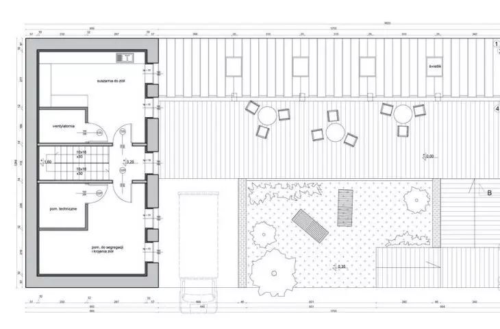 student project by Zuzanna Polak and Kamila Ostaszewska from the Architecture Department of the Bialystok University of Technology.