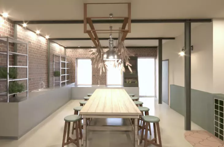 projekt studencki pracowni zielarskiej Zuzanny Polak i Kamili Ostaszewskiej z Wydziału Architektury Politechniki Białostockiej