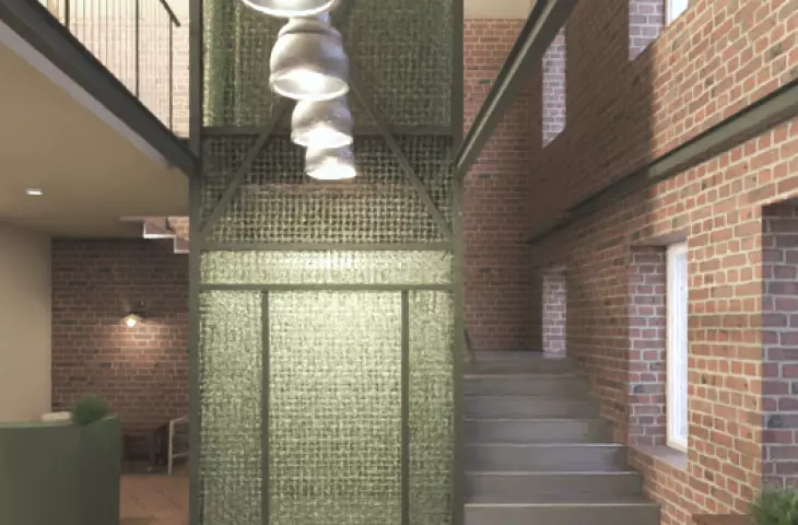 projekt studencki pracowni zielarskiej Zuzanny Polak i Kamili Ostaszewskiej z Wydziału Architektury Politechniki Białostockiej