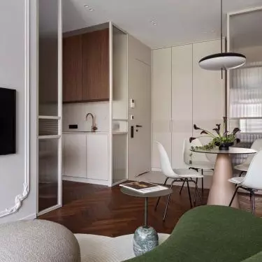 Apartment in Warsaw from MIRRO STUDIO