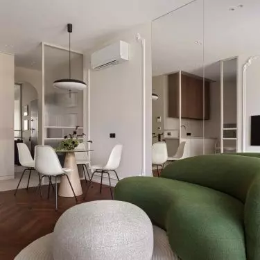 Apartment in Warsaw from MIRRO STUDIO