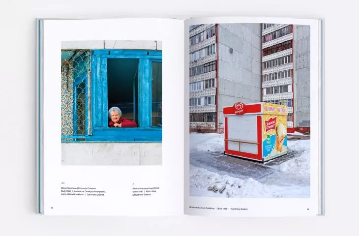 książka „Concrete Siberia”, na zdjęciu: Omsk