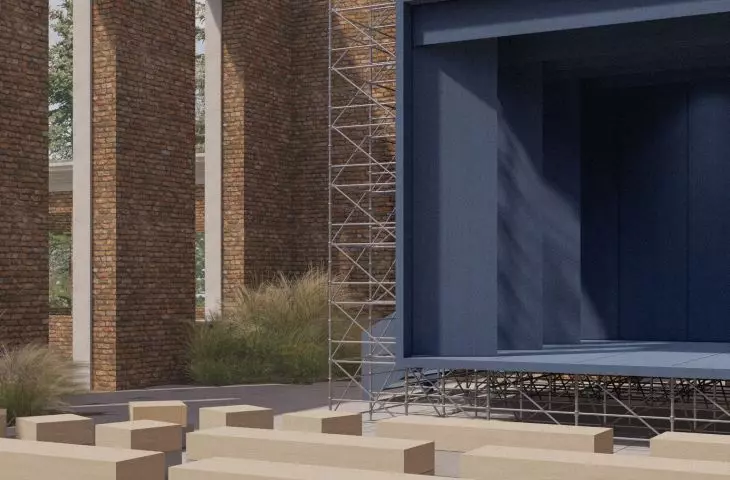 outdoor plaza