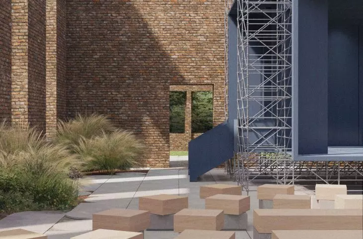 outdoor plaza