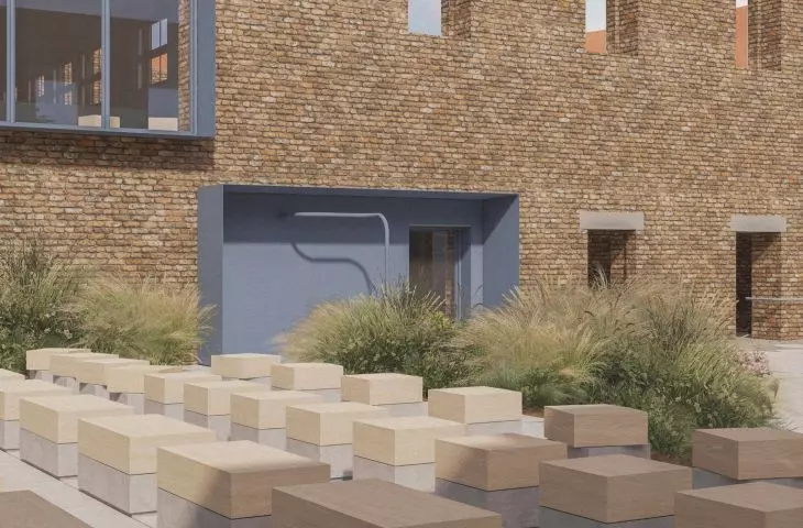 outdoor plaza
