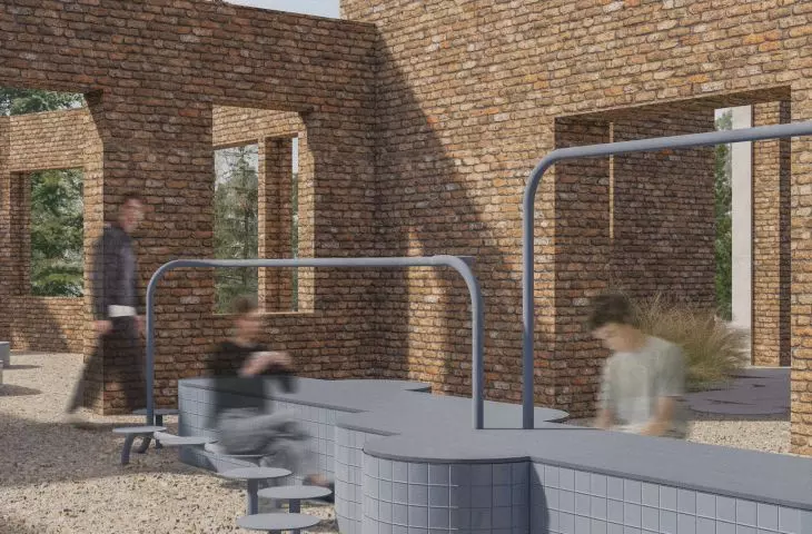 outdoor plaza