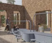 outdoor plaza