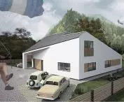 Dom po skosie w Wadowicach