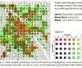analysis of catering patterns in the pedestrian reach of Warsaw made with the author's algorithm of Piotr Kaminski