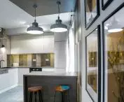 The interior of an apartment in the Lubicz Brewery in Krakow