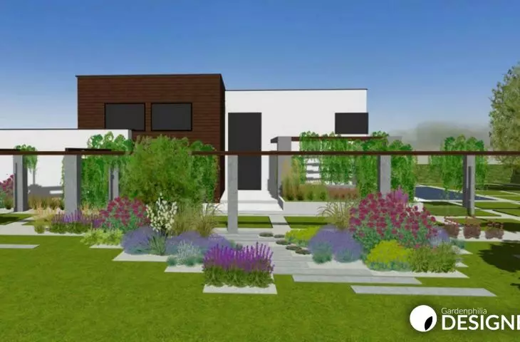 Wizualizacja wykonana w aplkacji Gardenphilia DESIGNER - proj. i wizualizacje Stefan Daszewski