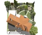 Visualization made in apllication Gardenphilia DESIGNER - proj. Stefan Daszewski