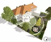 Wizualizacja wykonana w aplkacji Gardenphilia DESIGNER - proj. Stefan Daszewski