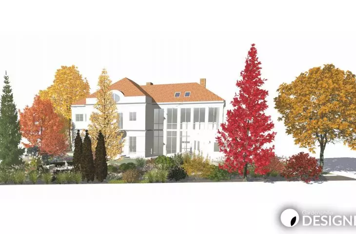 Wizualizacja wykonana w aplkacji Gardenphilia DESIGNER - proj. Stefan Daszewski