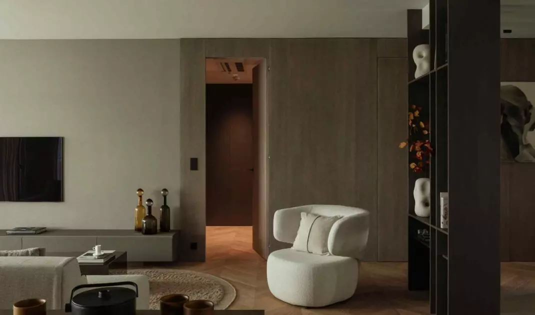 Apartament na Mokotowie autorstwa pracowni VIA NOVA