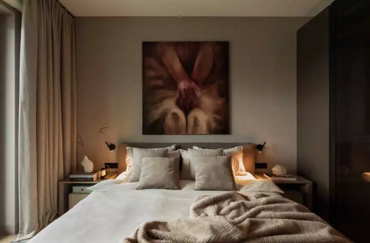 The private zone has been designed as a space conducive to tranquility and regeneration