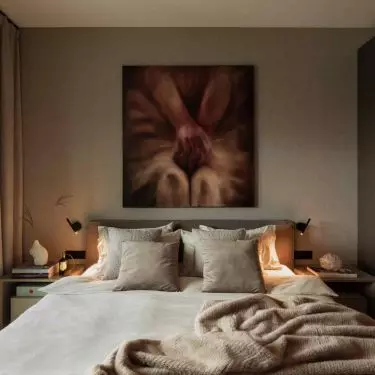 The private zone has been designed as a space conducive to tranquility and regeneration