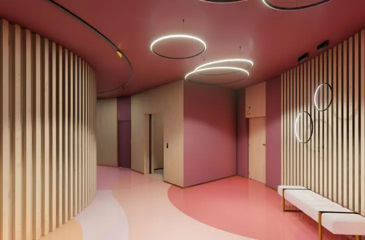 first floor corridor