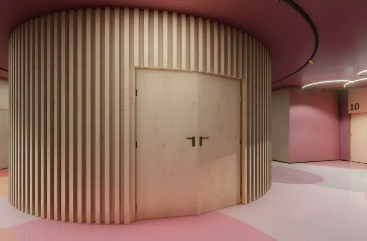 first floor corridor