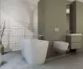 inclusive bathroom with history 