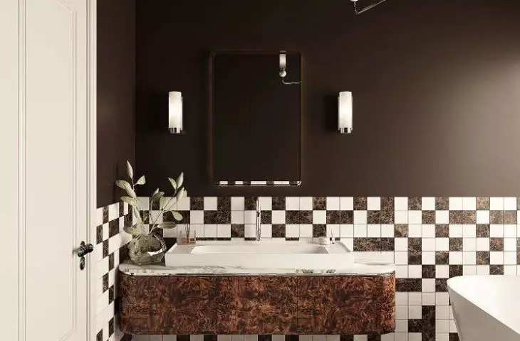 The bathroom as a space of tranquility 