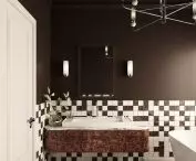 The bathroom as a space of tranquility 