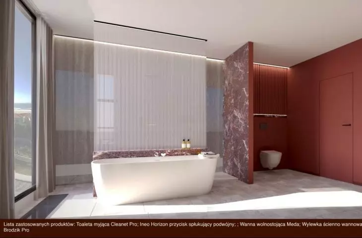 bathroom in harmony with nature