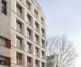 Residential block at 18 Rue Pradier in Paris