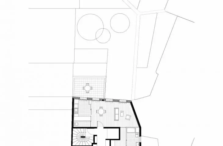 Blok mieszkaniowy przy 18 Rue Pradier w Paryżu