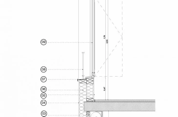 Blok mieszkaniowy przy 18 Rue Pradier w Paryżu