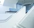 Exit to the office floor