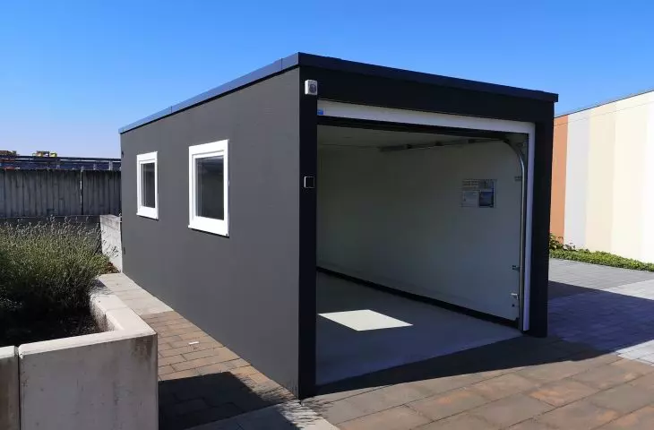 Single garage